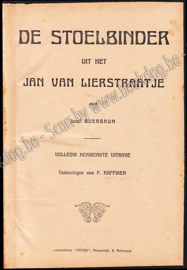 Picture of De stoelbinder uit het Jan van Lierstraatje