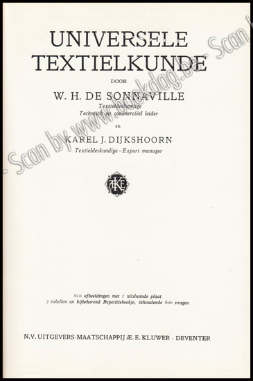 Image de Universele Textielkunde