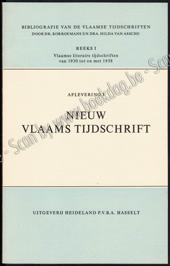 Afbeeldingen van Bibliografie van de Vlaamse Tijdschriften. Reeks I: Vlaamse Literaire Tijdschriften, afl. 3
