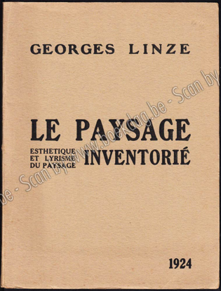 Picture of Le Paysage Inventorié. Esthétique et Lyrisme du Paysage