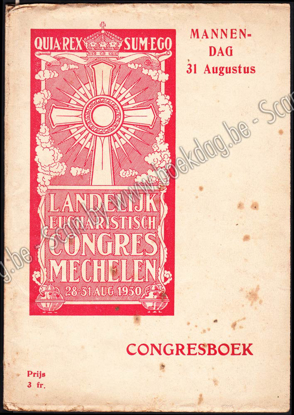 Afbeeldingen van Landelijk Eucharistisch Congres Mechelen. 1930. Congresboek