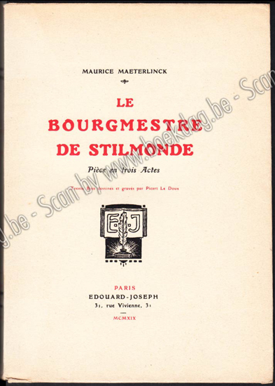Afbeeldingen van Le Bourgmestre de Stilmonde. Illu.: Jean Picart Le Doux