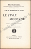 Picture of L'art De Reconnaitre Les Styles. Le style Moderne