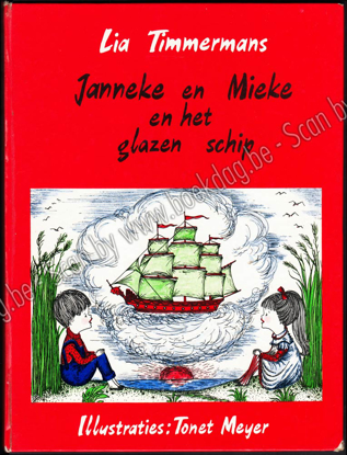 Afbeeldingen van Janneke en Mieke en het glazen schip