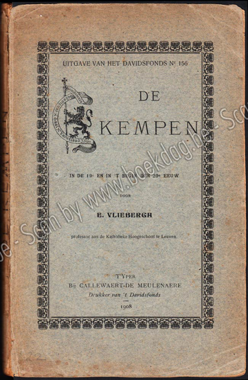 Picture of De Kempen in de 19e en in't begin der 20e eeuw