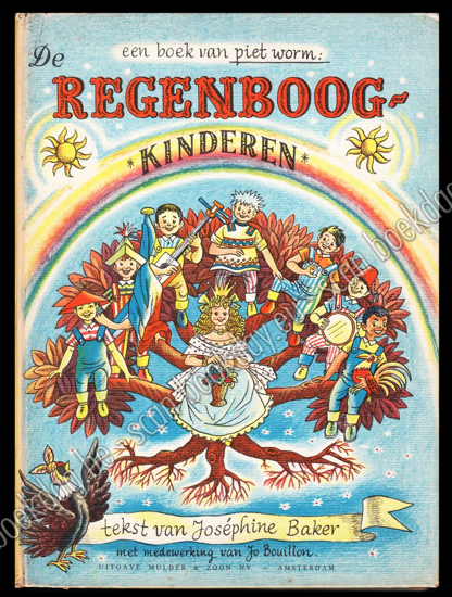 Picture of De Regenboog-Kinderen. Gesigneerd