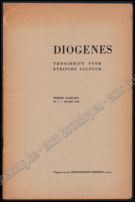 Picture of Diogenes. Tijdschrift voor ethische cultuur. Jrg II, Nrs. 1 tem 6, Maart 1954 tem januari 1955