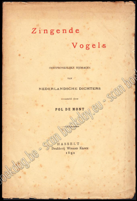 Picture of Zingende Vogels. Oorspronkelijke bijdragen van Nederlandsche Dichters. III, 1891, 3e stuk