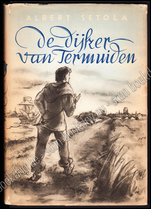 Picture of De dijker van Termuiden. (Sint Anna ter Muiden). Gesigneerd door Setola