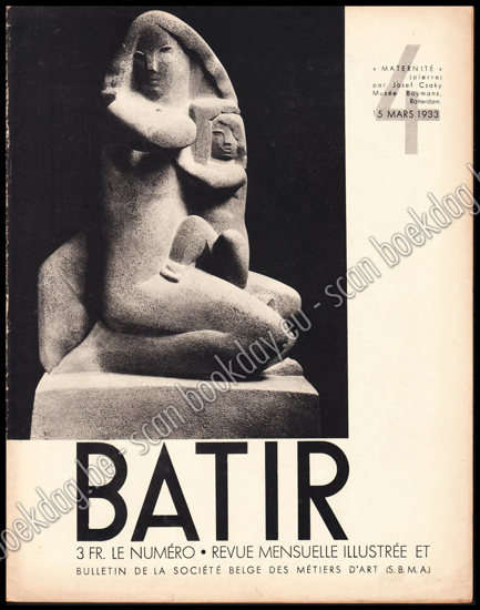 Afbeeldingen van Batir 4. Revue Mensuelle illustrée d`architecture, d`art et de décoration