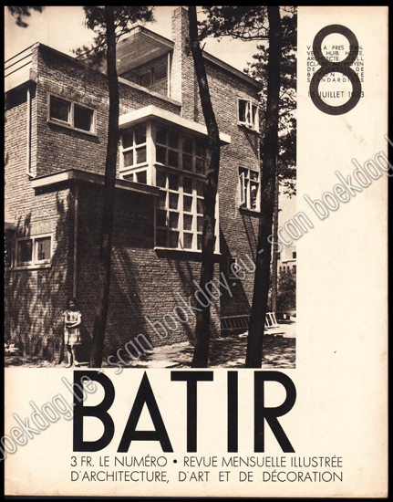 Afbeeldingen van Batir 8. Revue Mensuelle illustrée d`architecture, d`art et de décoration