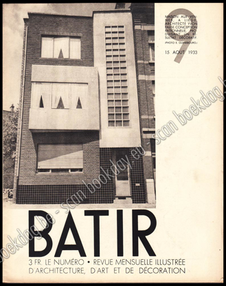 Afbeeldingen van Batir 9. Revue Mensuelle illustrée d`architecture, d`art et de décoration