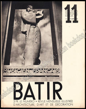 Picture of Batir 11. Revue Mensuelle illustrée d`architecture, d`art et de décoration