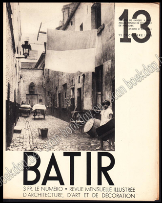 Afbeeldingen van Batir 13. Revue Mensuelle illustrée d`architecture, d`art et de décoration