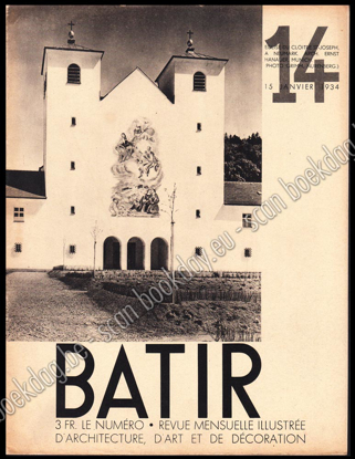 Picture of Batir 14. Revue Mensuelle illustrée d`architecture, d`art et de décoration