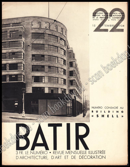 Picture of Batir 22. Revue Mensuelle illustrée d`architecture, d`art et de décoration