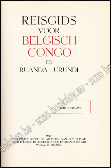 Afbeeldingen van Reisgids voor Belgisch Congo en Ruanda-Urundi