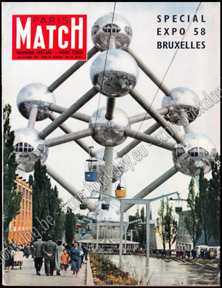Afbeeldingen van Paris Match Numéro spécial Expo 58 Bruxelles