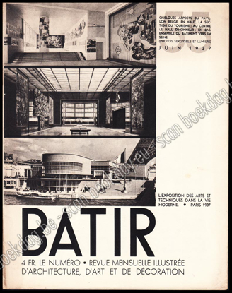 Picture of Batir 55. Revue Mensuelle illustrée d`architecture, d`art et de décoration