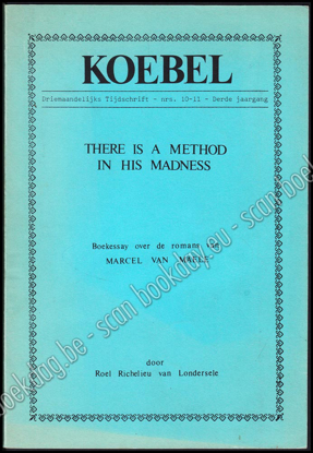 Picture of Koebel. Jrg 3, Nrs. 10-11, 1974. There is a method in his madness