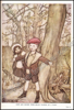 Afbeeldingen van J.M. Barrie´s Peter Pan in Kensington Gardens. Illustrations by Arthur RACKHAM