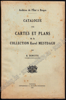 Picture of Catalogue des cartes et plans de la collection Karel Mestdagh