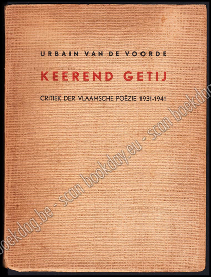 Picture of Keerend getij. Critiek der Vlaamsche poëzie 1931-1941