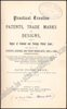Afbeeldingen van Practical Treatise on Patents, Trade Marks and Designs,
