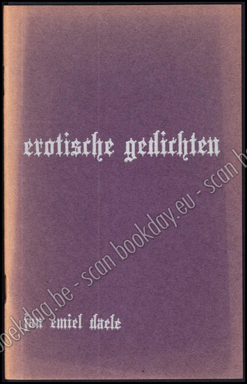 Picture of Erotische gedichten I. 1ste druk