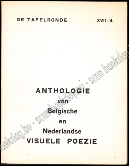 Picture of Anthologie van Belgische en Nederlandse Visuele Poëzie. De Tafelronde 17de Jgn, Nr. 4 
