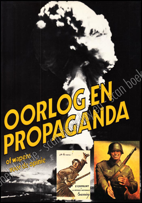 Image de Oorlog en propaganda of wapens voor de opinie