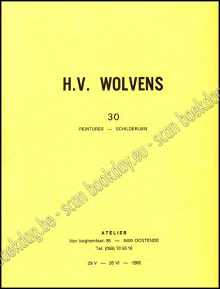 Afbeeldingen van H.V. Wolvens. 30 peintures - schilderijen