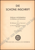 Picture of Die Schöne Inschrift. Textband + Bilderband