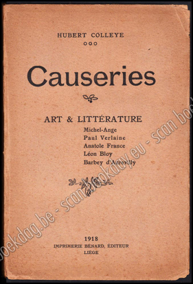 Afbeeldingen van Causeries. Art et Littérature. Dédicacé manuscrite