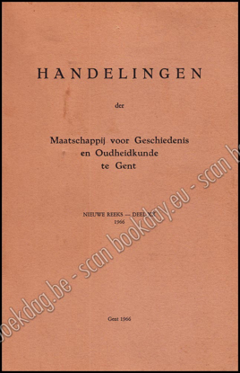 Picture of Handelingen Der Maatschappij Voor Geschiedenis En Oudheidkunde Te Gent, Nieuwe Reeks, Deel XX