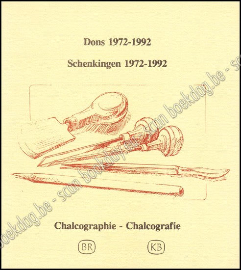 Afbeeldingen van Schenkingen - Dons 1972-1992. Chalcografie-Chalcographie