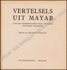 Picture of Vertelsels uit Mayab. Naar den oorspronkelijken tekst naverteld. Illu Elizabeth Ivanovsky