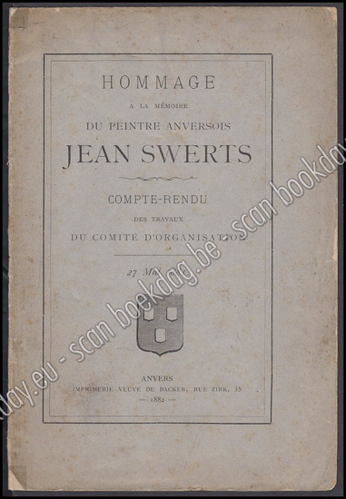 Picture of Hommage à la mémoire du peintre Anversois Jean Swerts