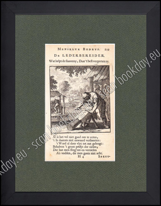 Picture of DE LEDERBEREIDER - Jan en Kasper LUIKEN [°1649*1712] [°1672*1708]