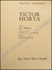 Afbeeldingen van Victor Horta. FR