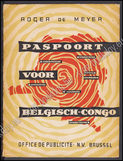 Picture of Paspoort voor Belgisch-Congo en Ruanda-Urundi