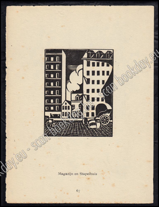 Afbeeldingen van Joris MINNE. Magazijn en Stapelhuis. 1930