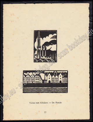 Image de Joris MINNE. Toren met Afdaken & De Reede. 1930