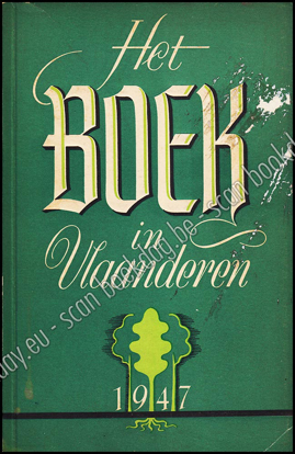 Picture of Het boek in Vlaanderen 1947. [16e jaarboek]