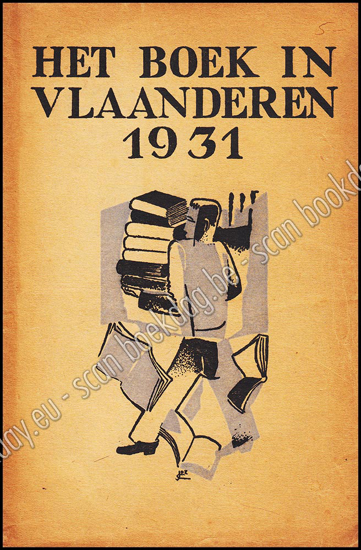Image de Het boek in Vlaanderen 1931. [2e jaarboek]. Omslag Jozef CANTRÉ