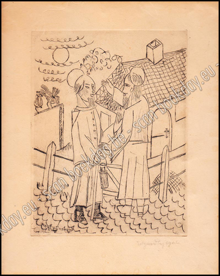 Picture of Gravure. Edgard TYTGAT. Le poulet estropié. 1935