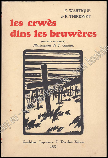 Afbeeldingen van Les crwès dins les bruwères (Dialecte de Namur). Illu Joseph GILLAIN dit Jijé