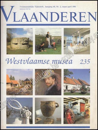 Picture of Vlaanderen. Jg. 40, nr. 235. 1991. Westvlaamse musea