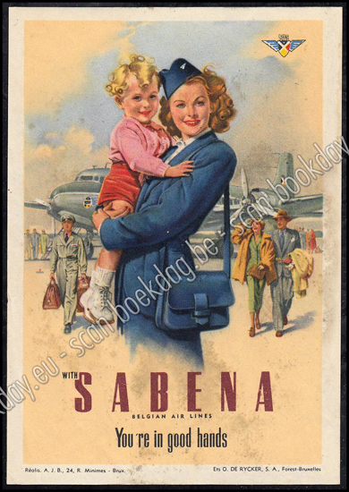 Image de With Sabena You're in good hands - Belgian Air Lines
