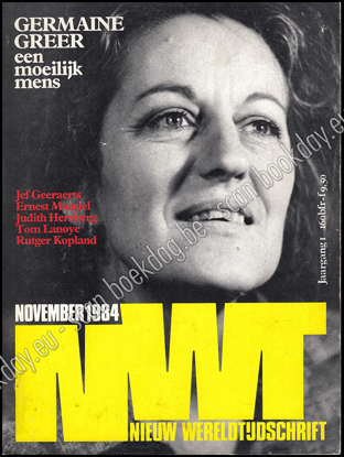 Picture of Nieuw Wereldtijdschrift. Jrg 1, Nr. 5, november 1984